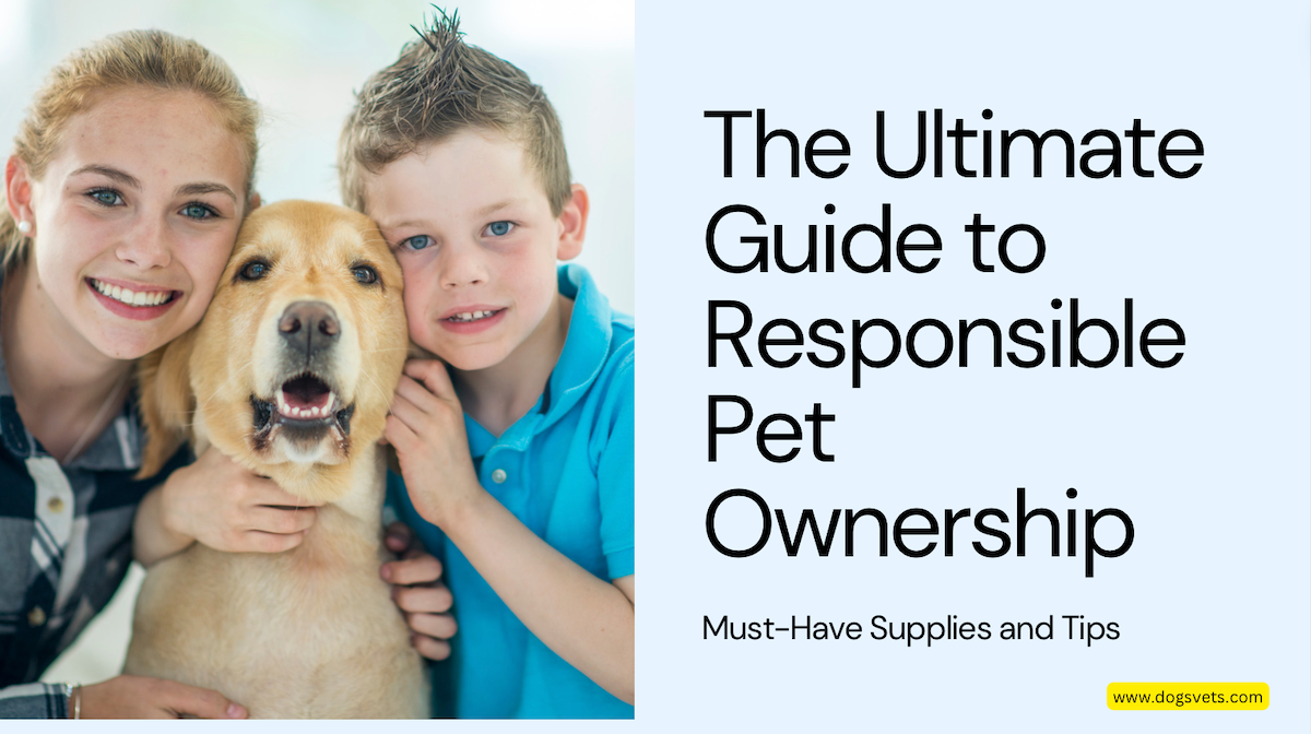 The Ultimate Guide to Responsible Pet Ownership: Must-Have Supplies and Tips